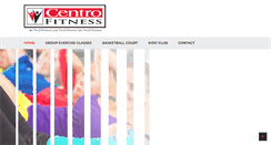 Desktop Screenshot of centrofitnesssa.com