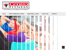Tablet Screenshot of centrofitnesssa.com